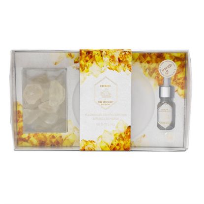 Picture of Yellow Citrine Crystal Oil Diffuser Tray