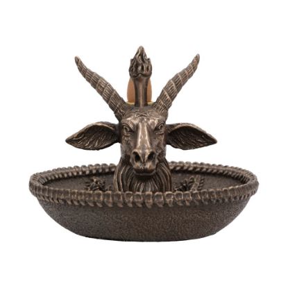 Picture of Baphomet's Wealth Backflow Incense Burner 13cm