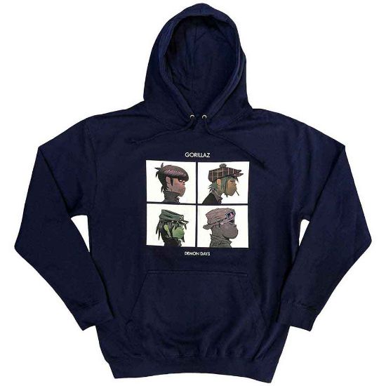Picture of Gorillaz Unisex Pullover Hoodie: Demon Days