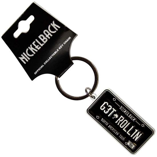 Picture of Nickelback Keychain: License Plate