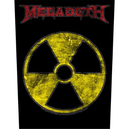 Picture of Megadeth Back Patch: Radioactive