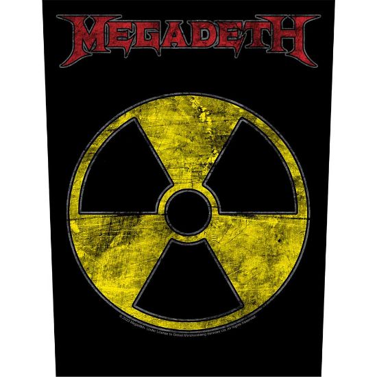 Picture of Megadeth Back Patch: Radioactive