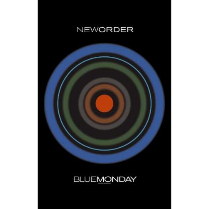 Picture of New Order Textile Poster: Blue Monday