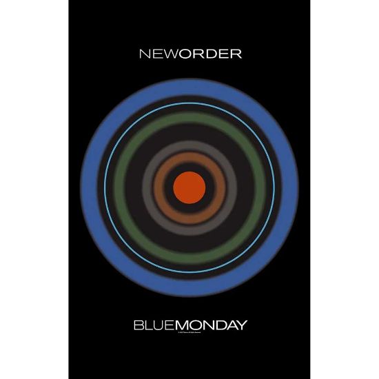 Picture of New Order Textile Poster: Blue Monday