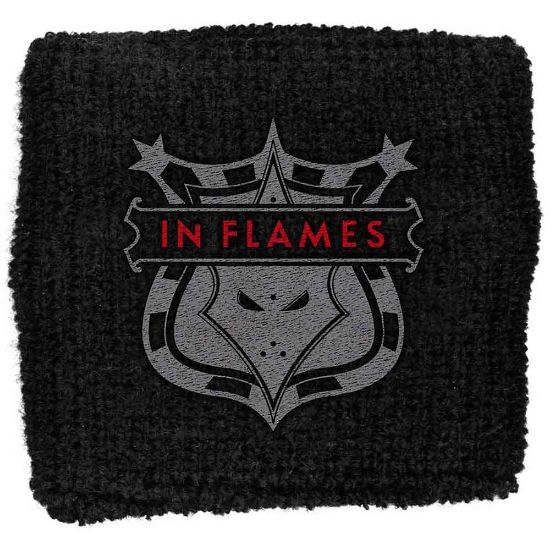 Picture of In Flames Embroidered Wristband: Shield