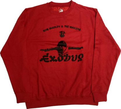 Picture of Bob Marley Unisex Sweatshirt: Exodus Arms Outstretched Hi-Build