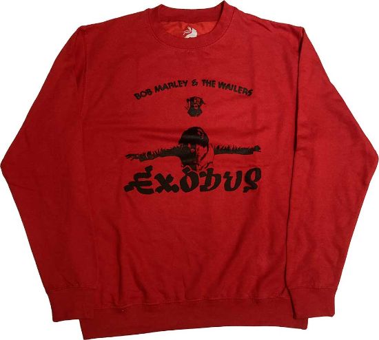Picture of Bob Marley Unisex Sweatshirt: Exodus Arms Outstretched Hi-Build