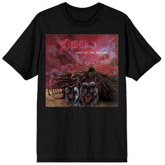 Picture of Dio Unisex T-Shirt: Lock Up The Wolves