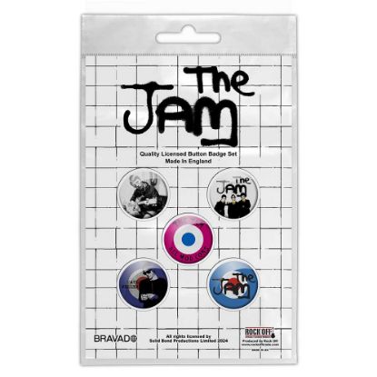 Picture of The Jam Button Badge Pack: All Mod Cons