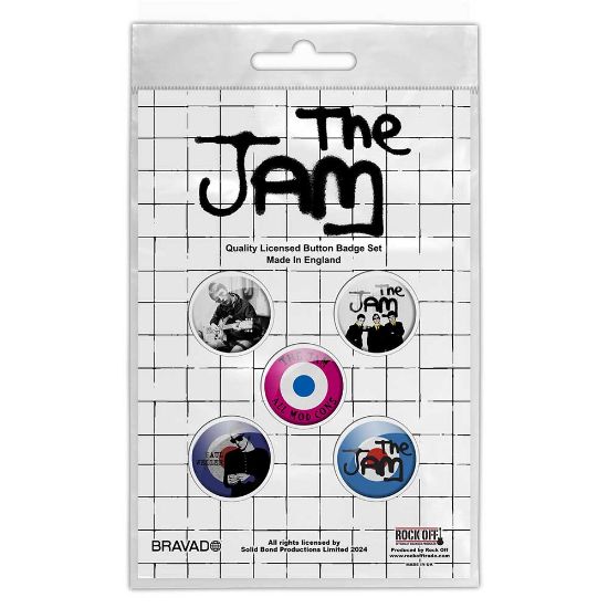 Picture of The Jam Button Badge Pack: All Mod Cons