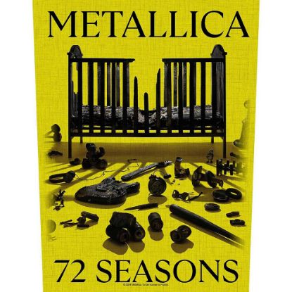 Picture of Metallica Back Patch: 72 Seasons Crib