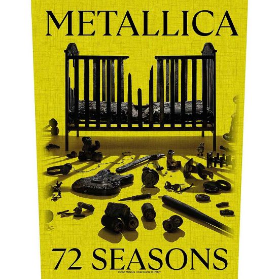 Picture of Metallica Back Patch: 72 Seasons Crib
