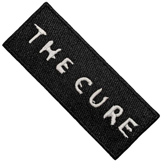 Picture of The Cure Woven Patch: Text Logo (Standard) 