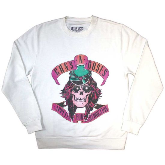 Picture of Guns N' Roses Unisex Sweatshirt: Axl Skull Oversized