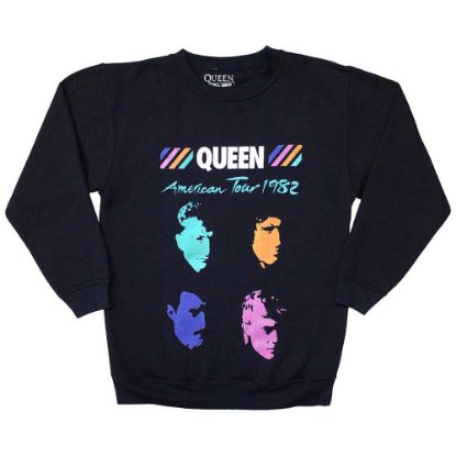 Picture of Queen Unisex Sweatshirt: American Tour 1982 Oversized