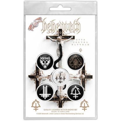 Picture of Behemoth Button Badge Pack: Opvs Contra Natvram