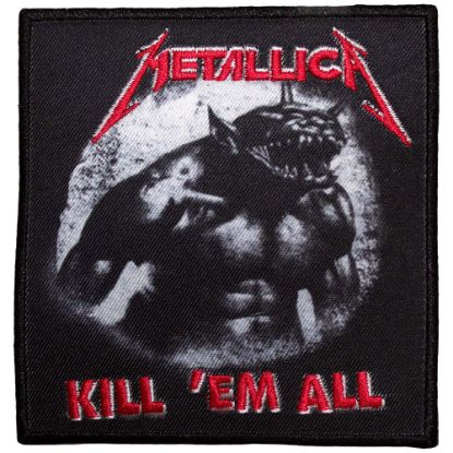 Picture of Metallica Printed Patch: Kill 'Em All / Jump In The Fire (Standard) 