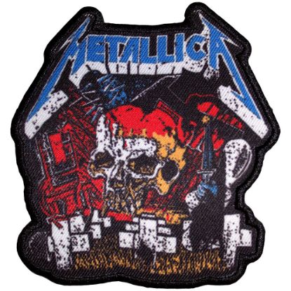 Picture of Metallica Printed Patch: Master Of Puppets Skull (Standard) 