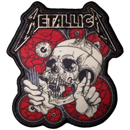 Picture of Metallica Printed Patch: The Shortest Straw Red Eyes (Standard) 