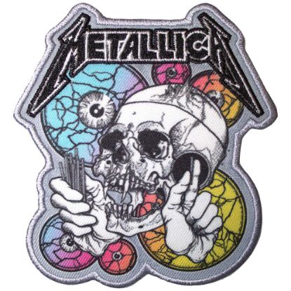 Picture of Metallica Printed Patch: The Shortest Straw Multicolored Eyes (Standard) 