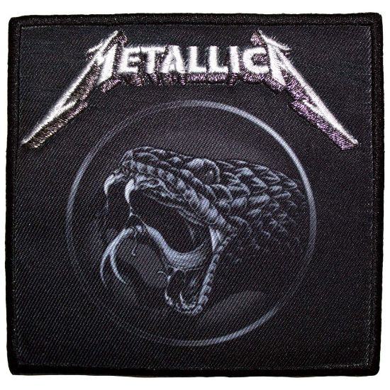 Picture of Metallica Printed Patch: Black Album Poster (Standard) 