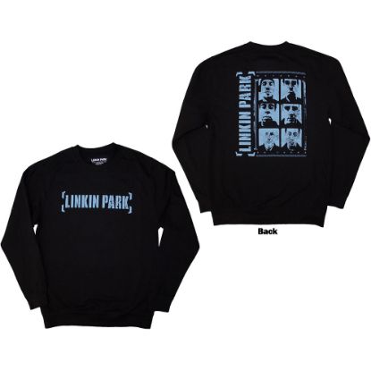 Picture of Linkin Park Unisex Sweatshirt: Meteora Portraits Back Print