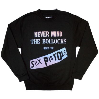 Picture of The Sex Pistols Unisex Sweatshirt: Never Mind the B... Gradient Oversized