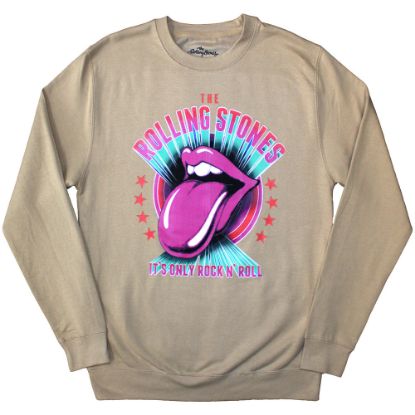 Picture of The Rolling Stones Unisex Sweatshirt: It's Only R 'n R Oversized