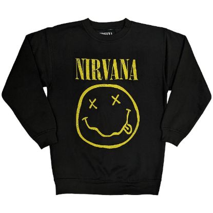 Picture of Nirvana Unisex Sweatshirt: Yellow Happy Face