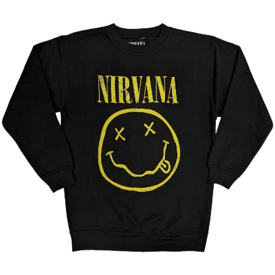 Picture of Nirvana Unisex Sweatshirt: Yellow Happy Face
