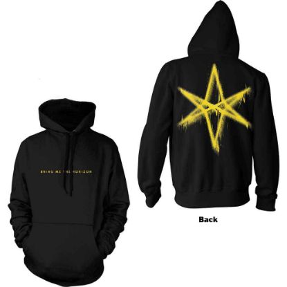 Picture of Bring Me The Horizon Unisex Pullover Hoodie: Spray Hex Back Print