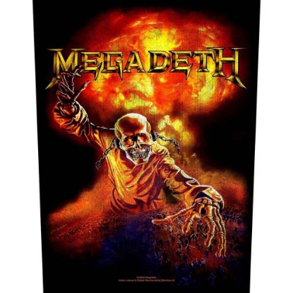 Picture of Megadeth Back Patch: Nuclear