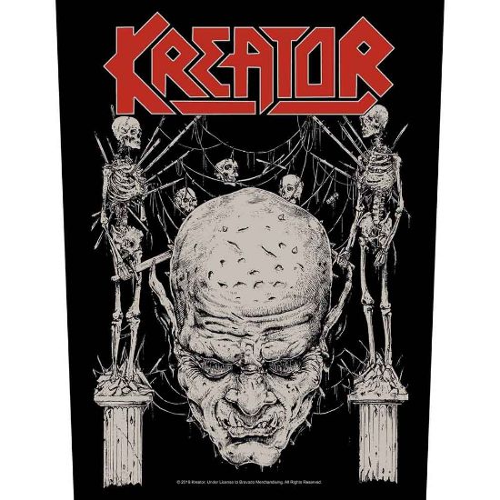 Picture of Kreator Back Patch: Skull & Skeletons