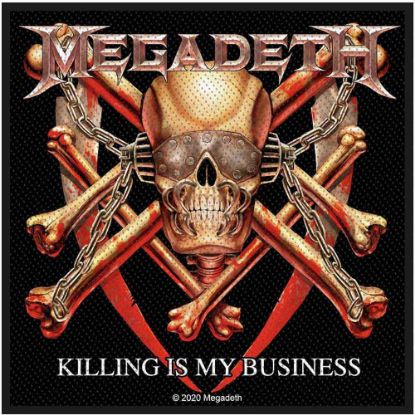 Picture of Megadeth Woven Patch: Killing Is My Business (Standard)