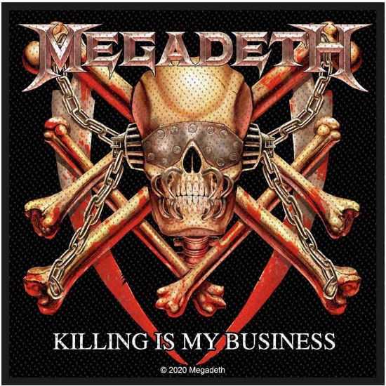 Picture of Megadeth Woven Patch: Killing Is My Business (Standard)