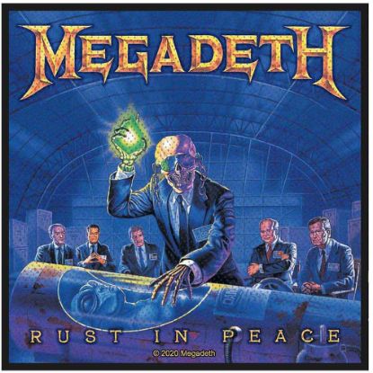 Picture of Megadeth Woven Patch: Rust In Peace (Standard)