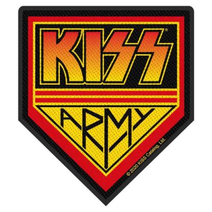 Picture of KISS Woven Patch: KISS Army (Standard)