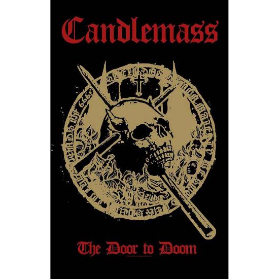 Picture of Candlemass Textile Poster: The Door To Doom