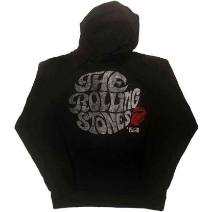 Picture of The Rolling Stones Unisex Pullover Hoodie: Swirl Logo '82