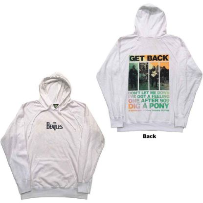 Picture of The Beatles Unisex Pullover Hoodie: 3 Savile Row Back Print