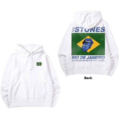 Picture of The Rolling Stones Unisex Pullover Hoodie: Copacabana Back Print