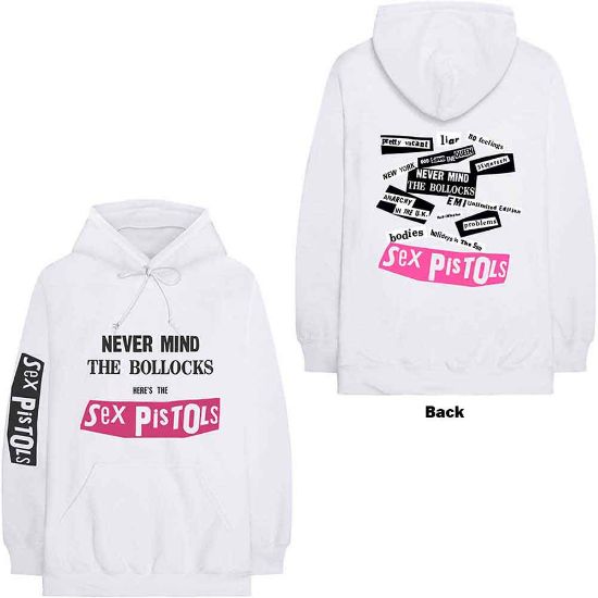 Picture of The Sex Pistols Unisex Pullover Hoodie: Never Mind The Bollocks Back & Sleeve Print