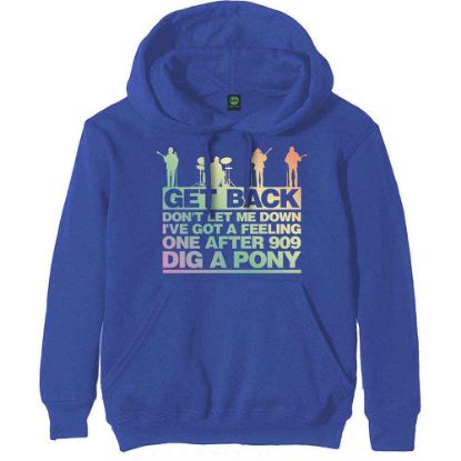 Picture of The Beatles Unisex Pullover Hoodie: Get Back Gradient