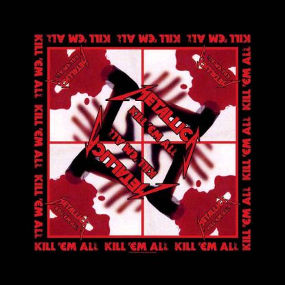 Picture of Metallica Unisex Bandana: Kill 'Em All