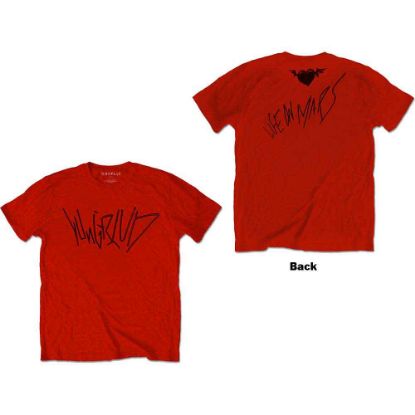 Picture of Yungblud Unisex T-Shirt: Life on Mars Back Print