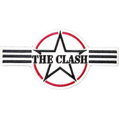 Picture of The Clash Woven Patch: Army Stripes (Standard) 