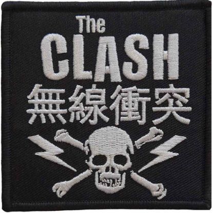 Picture of The Clash Woven Patch: Skull & Crossbones (Standard) 