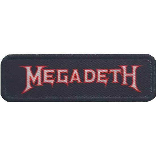 Picture of Megadeth Printed Patch: Logo Outline (Standard) 