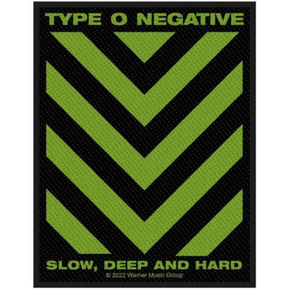 Picture of Type O Negative Woven Patch: Slow, Deep & Hard (Standard)