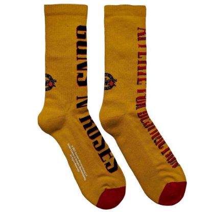 Picture of Guns N' Roses Unisex Ankle Socks: Appetite for Destruction (UK Size 7 - 11)